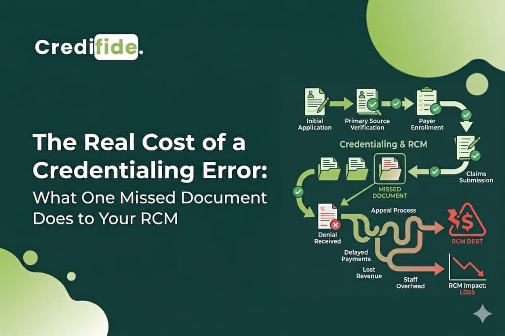 The Real Cost of a Credentialing Error: What One Missed Document Does to Your RCM