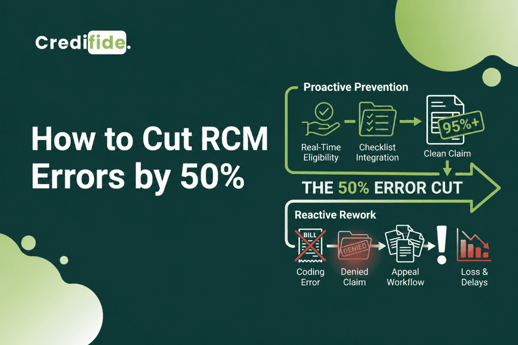 How to Cut RCM Errors by 50%