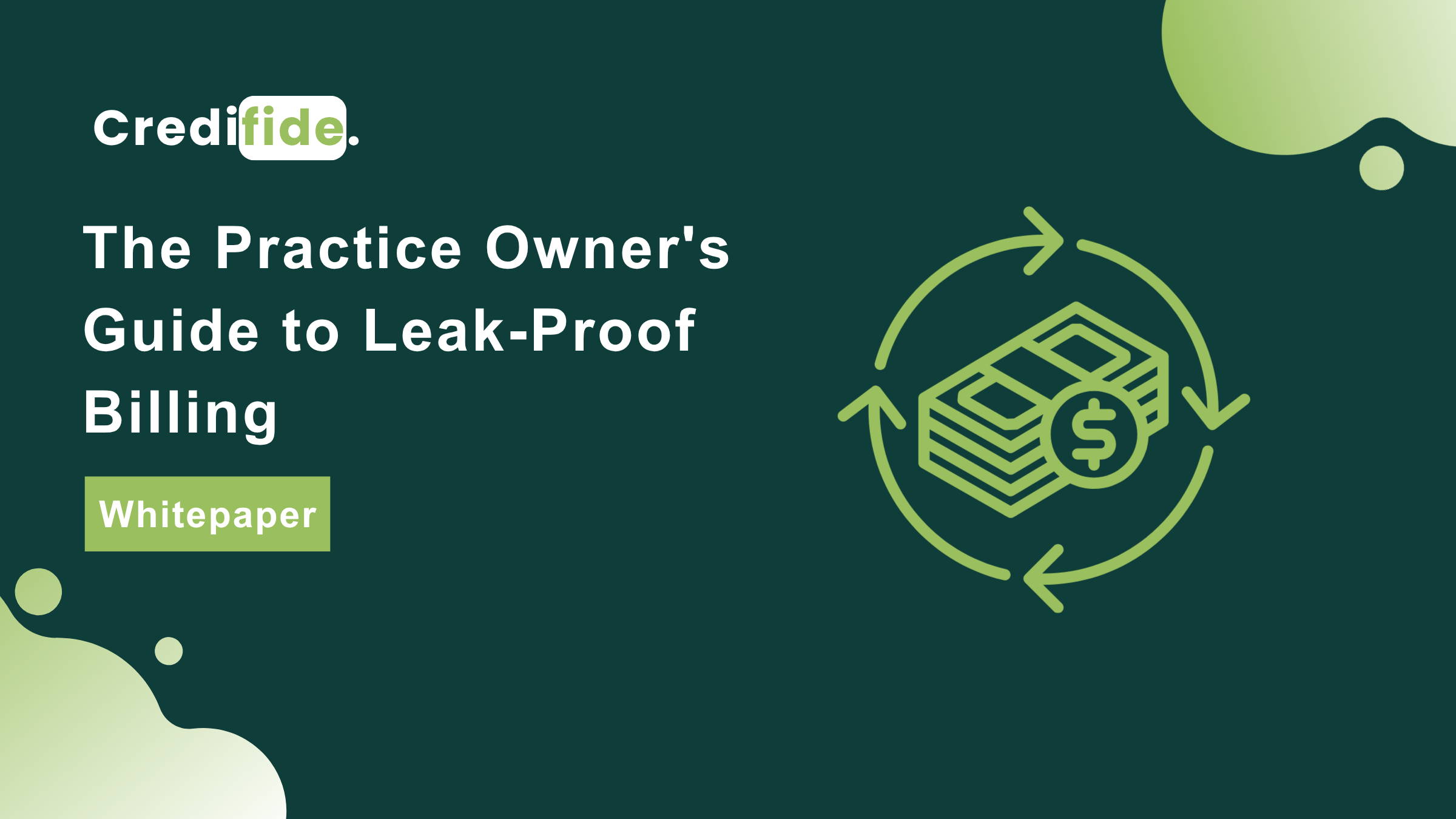 The Practice Owner's Guide to Leak-Proof Billing: Spot and Fix the Hidden Administrative Leaks Draining Your Cash Flow